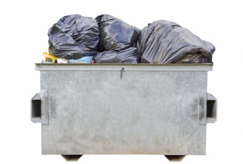 Different types of builders waste materials