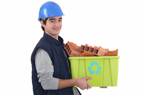 Eco-friendly waste clearance services in action